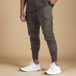Cargo Joggers – Quick-Dry Tapered Fit – Men's Active Casual Australia in Brown