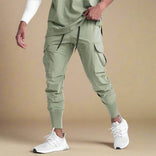 Cargo Joggers – Quick-Dry Tapered Fit – Men's Active Casual Australia in Green