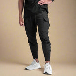 Cargo Joggers – Quick-Dry Tapered Fit – Men's Active Casual Australia in Black