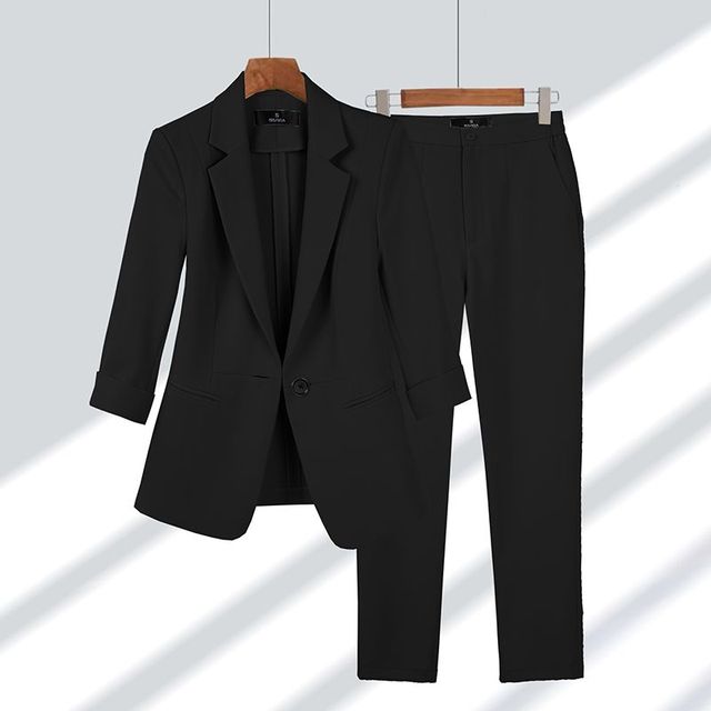 Women's Blazer & Trouser Set – Tailored Polished Fit – Office Events Australia