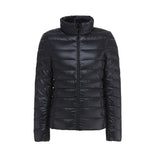 Women's Down Jacket – Ultralight Packable Warm – Winter Australia in Black