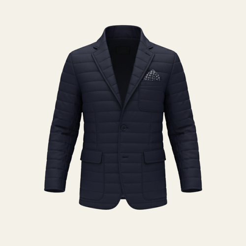 Puffer Bomber Jacket – Lightweight Quilted – Slim Fit – Men's Winter Outerwear Australia