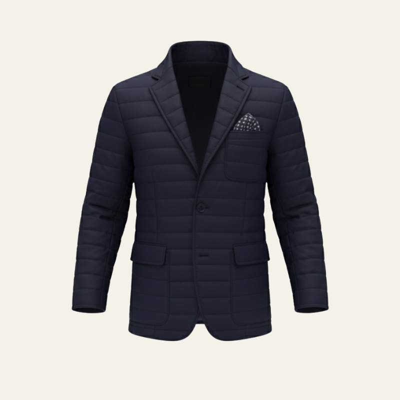 Puffer Bomber Jacket – Lightweight Quilted – Slim Fit – Men's Winter Outerwear Australia