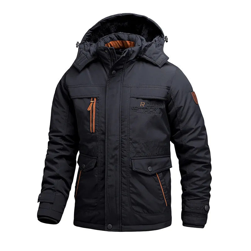 Winter Jacket – Waterproof Insulated Hooded – Regular Fit – Men's Outdoor Outerwear Australia