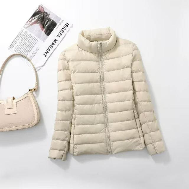 Women's Quilted Jacket – Lightweight Water-Repellent – Winter Australia