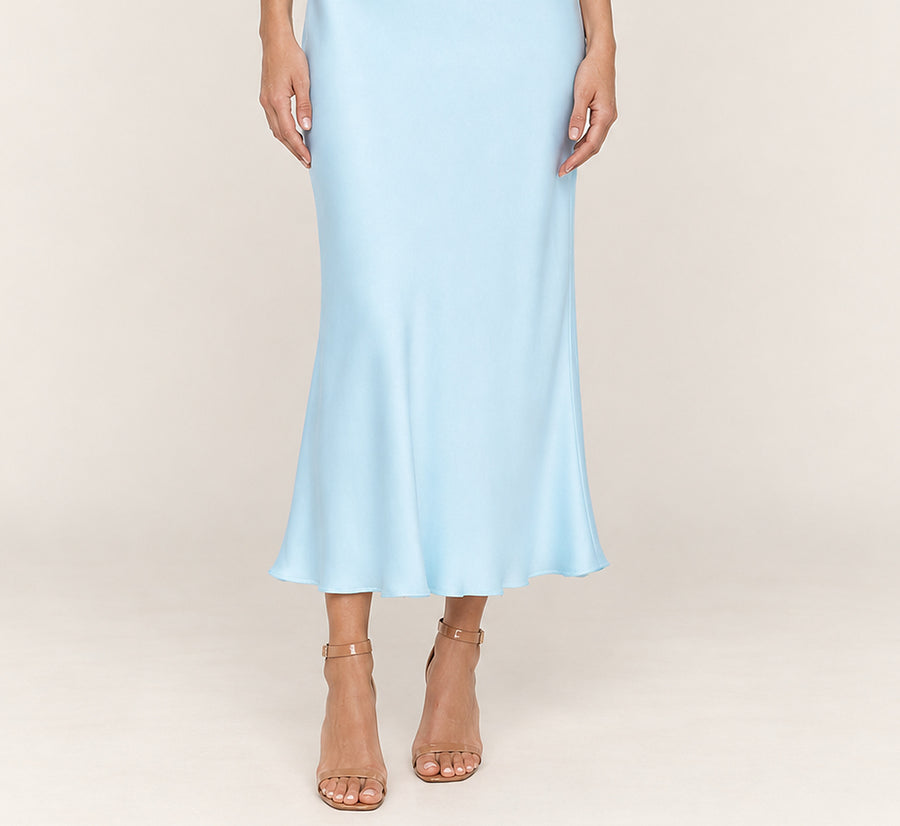 Ariana | One-Shoulder Draped Cowl Open-Back Maxi Dress