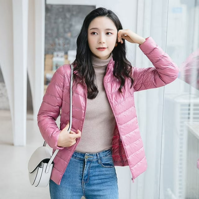 Women's Quilted Jacket – Lightweight Water-Repellent – Winter Australia