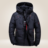 Parka Jacket – Waterproof Windproof Fleece-Lined – Regular Fit – Men's Winter Outerwear Australia in Black