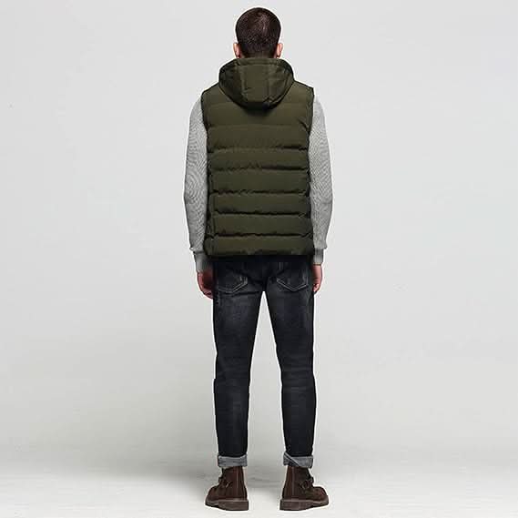 Gilet Jacket – Cotton Blend Plaid Insulated – Regular Fit – Men's Winter Outerwear Australia