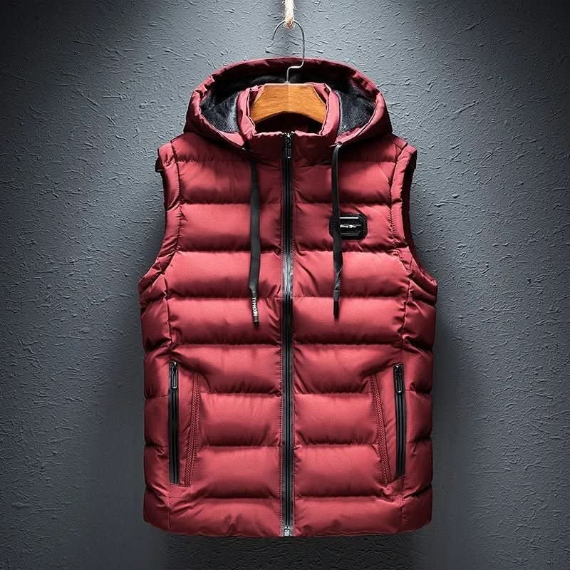 Gilet Jacket – Cotton Blend Plaid Insulated – Regular Fit – Men's Winter Outerwear Australia