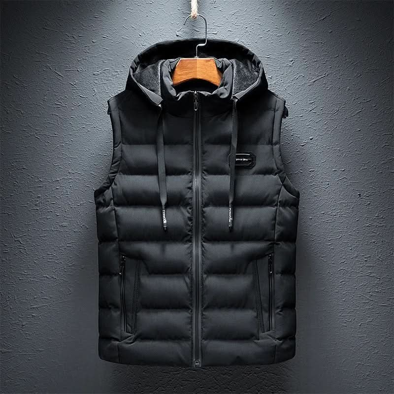 Gilet Jacket – Cotton Blend Plaid Insulated – Regular Fit – Men's Winter Outerwear Australia