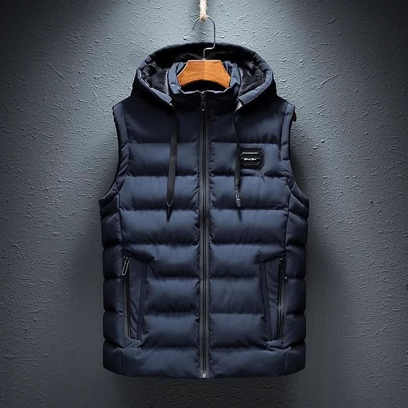 Gilet Jacket – Cotton Blend Plaid Insulated – Regular Fit – Men's Winter Outerwear Australia