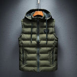 Gilet Jacket – Cotton Blend Plaid Insulated – Regular Fit – Men's Winter Outerwear Australia in Green