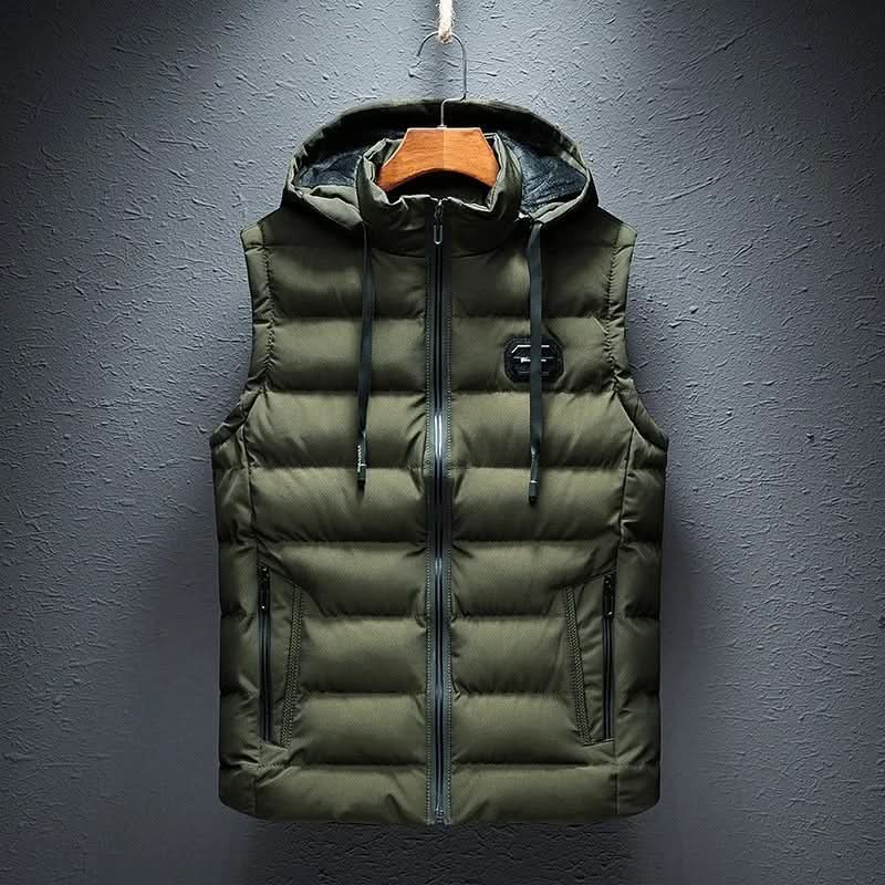 Gilet Jacket – Cotton Blend Plaid Insulated – Regular Fit – Men's Winter Outerwear Australia