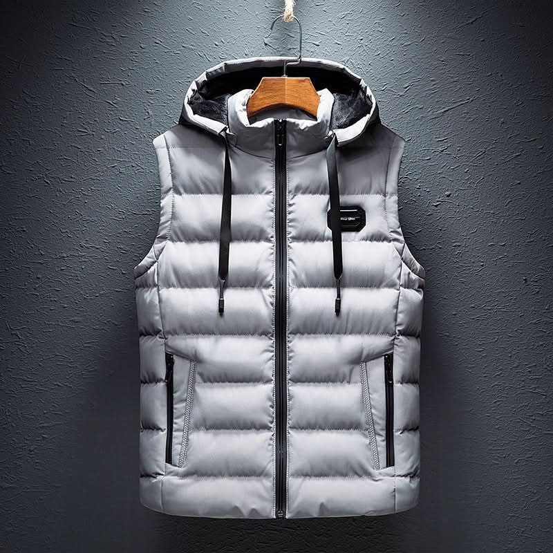 Gilet Jacket – Cotton Blend Plaid Insulated – Regular Fit – Men's Winter Outerwear Australia