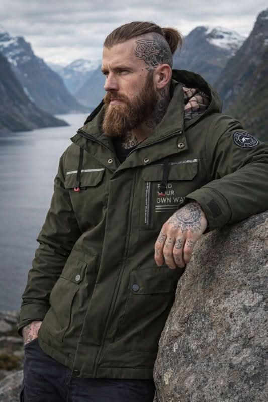 Windbreaker Jacket – Checkered Zip-Up Hooded – Regular Fit – Men's Winter Outerwear Australia