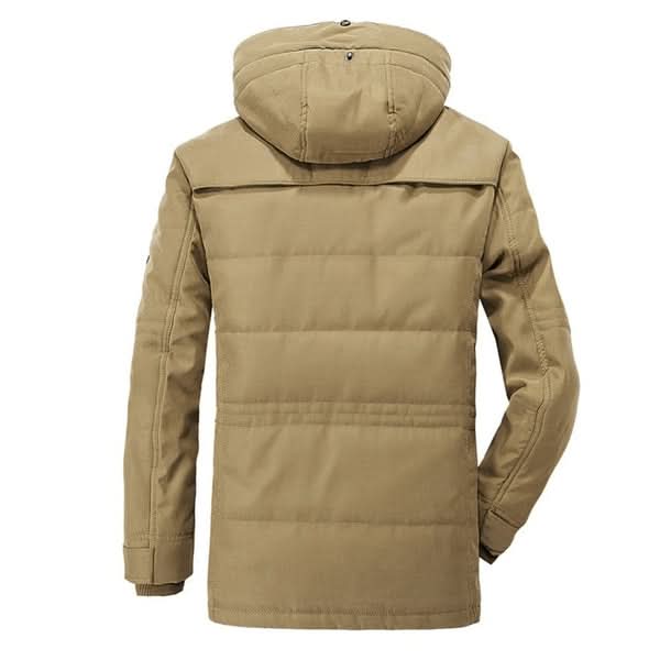 Winter Jacket – Triple Insulated Fleece-Lined Detachable Hood – Regular Fit – Men's Winter Outerwear Australia