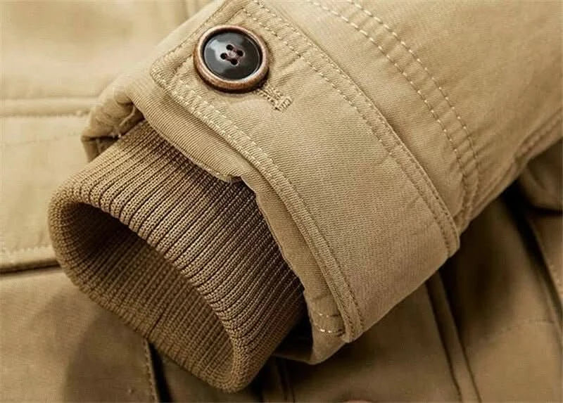 Winter Jacket – Triple Insulated Fleece-Lined Detachable Hood – Regular Fit – Men's Winter Outerwear Australia