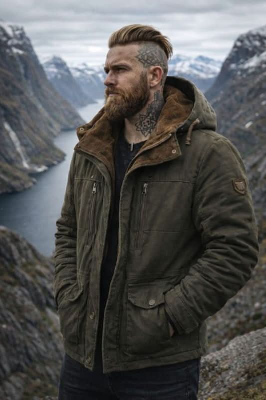 Winter Jacket – Triple Insulated Fleece-Lined Detachable Hood – Regular Fit – Men's Winter Outerwear Australia