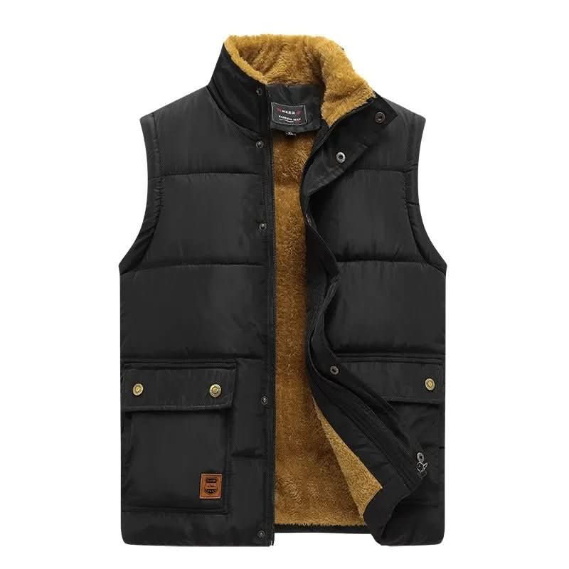 Gilet Jacket – Fleece-Lined Insulated Sleeveless – Regular Fit – Men's Winter Outerwear Australia