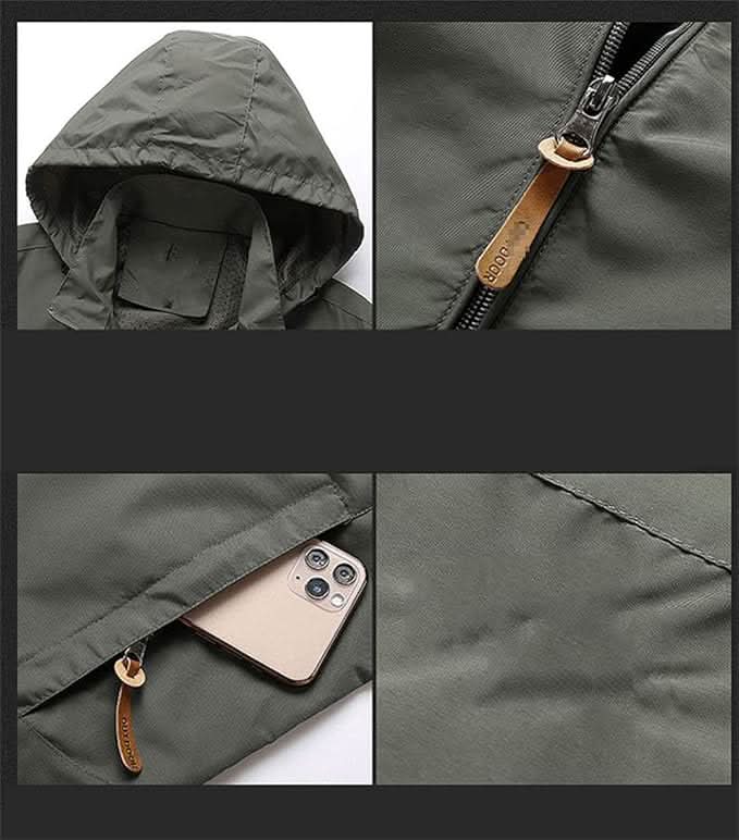 Winter Jacket – Insulated Hooded – Relaxed Fit – Men's Winter Outerwear Australia