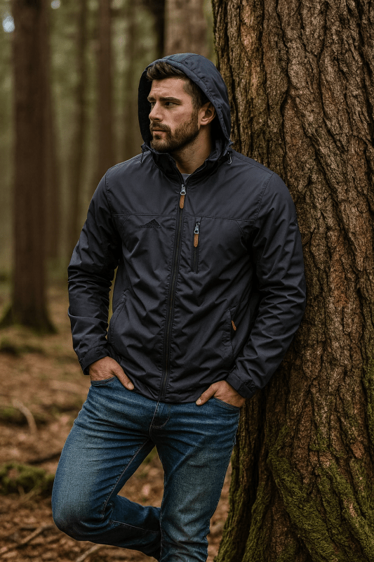 Winter Jacket – Insulated Hooded – Relaxed Fit – Men's Winter Outerwear Australia