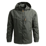 Winter Jacket – Insulated Hooded – Relaxed Fit – Men's Winter Outerwear Australia in Army Green