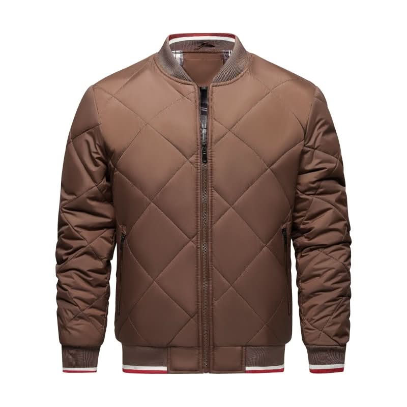 Quilted Jacket – Diamond Quilted Lightweight – Slim Fit – Men's Smart Casual Outerwear Australia
