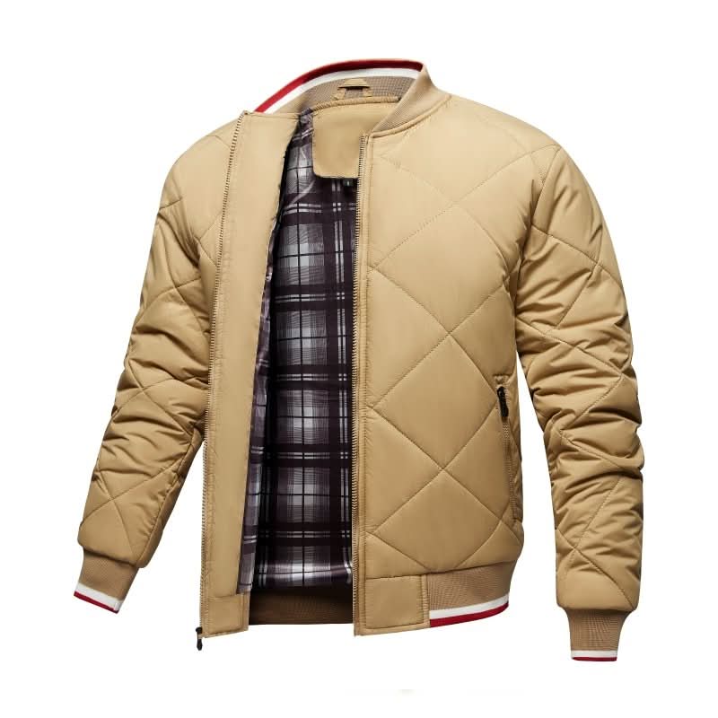 Quilted Jacket – Diamond Quilted Lightweight – Slim Fit – Men's Smart Casual Outerwear Australia