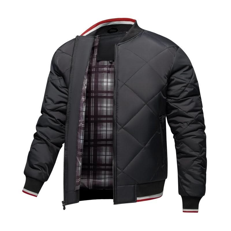Quilted Jacket – Diamond Quilted Lightweight – Slim Fit – Men's Smart Casual Outerwear Australia