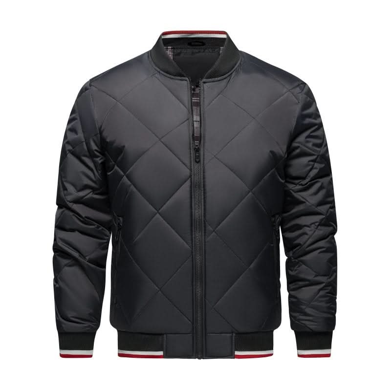 Quilted Jacket – Diamond Quilted Lightweight – Slim Fit – Men's Smart Casual Outerwear Australia