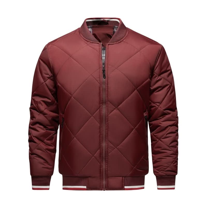 Quilted Jacket – Diamond Quilted Lightweight – Slim Fit – Men's Smart Casual Outerwear Australia