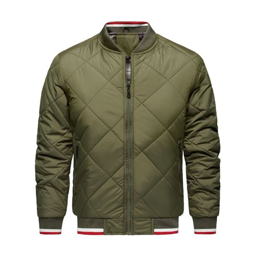 Quilted Jacket – Diamond Quilted Lightweight – Slim Fit – Men's Smart Casual Outerwear Australia