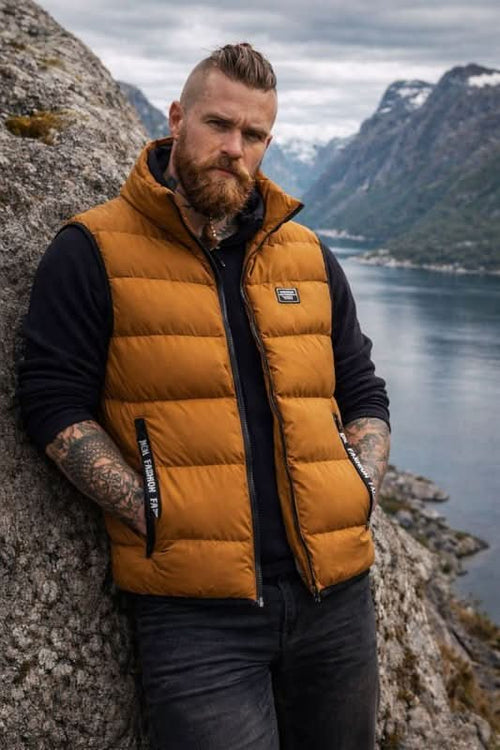 Gilet Jacket – Padded Insulated Sleeveless – Regular Fit – Men's Winter Outerwear Australia