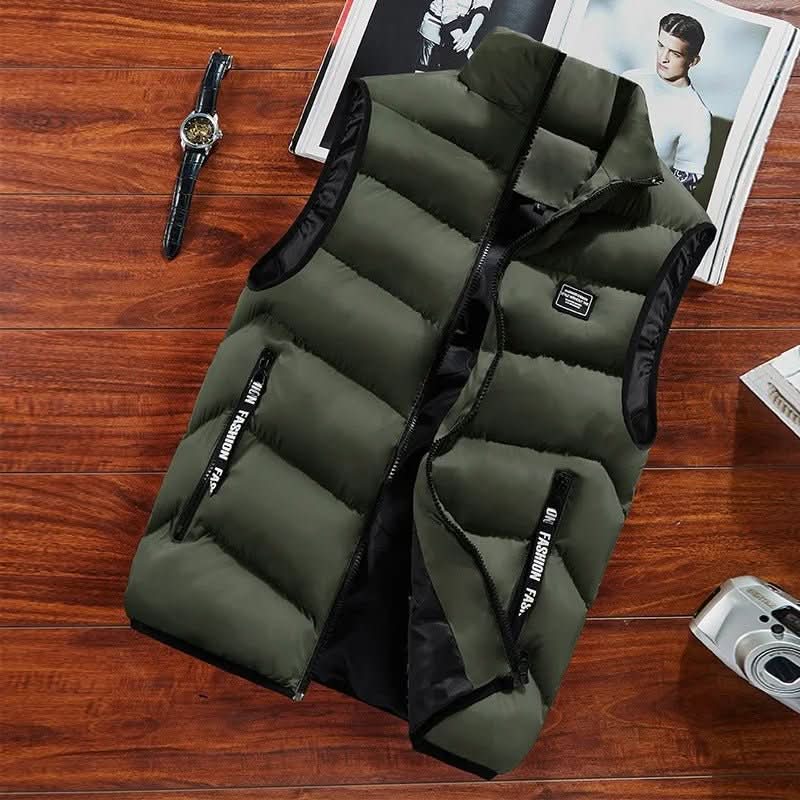 Gilet Jacket – Padded Insulated Sleeveless – Regular Fit – Men's Winter Outerwear Australia
