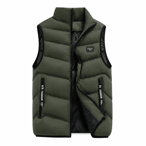 Gilet Jacket – Padded Insulated Sleeveless – Regular Fit – Men's Winter Outerwear Australia