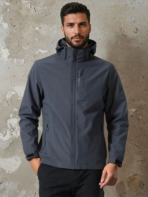 Winter Jacket – Water-Resistant Insulated Hooded – Relaxed Fit – Men's Winter Outerwear Australia
