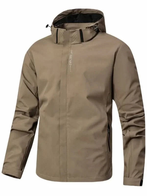 Winter Jacket – Water-Resistant Insulated Hooded – Relaxed Fit – Men's Winter Outerwear Australia