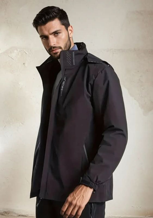 Winter Jacket – Water-Resistant Insulated Hooded – Relaxed Fit – Men's Winter Outerwear Australia