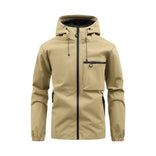 Winter Coat – Waterproof Insulated Hooded – Relaxed Fit – Men's Winter Outerwear Australia in Khaki
