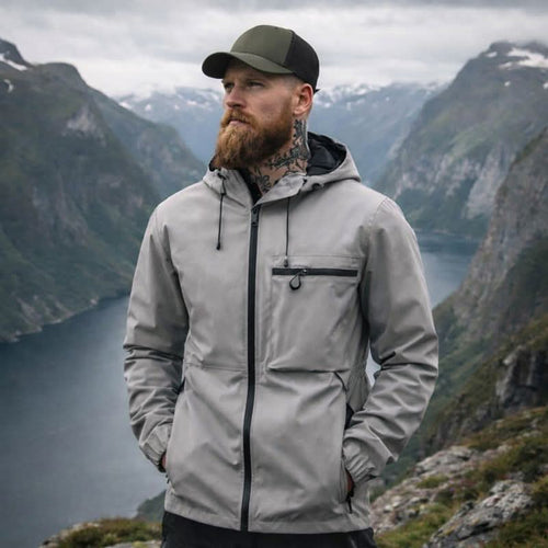 Winter Coat – Waterproof Insulated Hooded – Relaxed Fit – Men's Winter Outerwear Australia