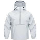 Parka Coat – Waterproof Insulated Kangaroo Pocket – Relaxed Fit – Men's Winter Outerwear Australia in Light Grey