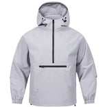 Parka Coat – Waterproof Insulated Kangaroo Pocket – Relaxed Fit – Men's Winter Outerwear Australia in Light Purple