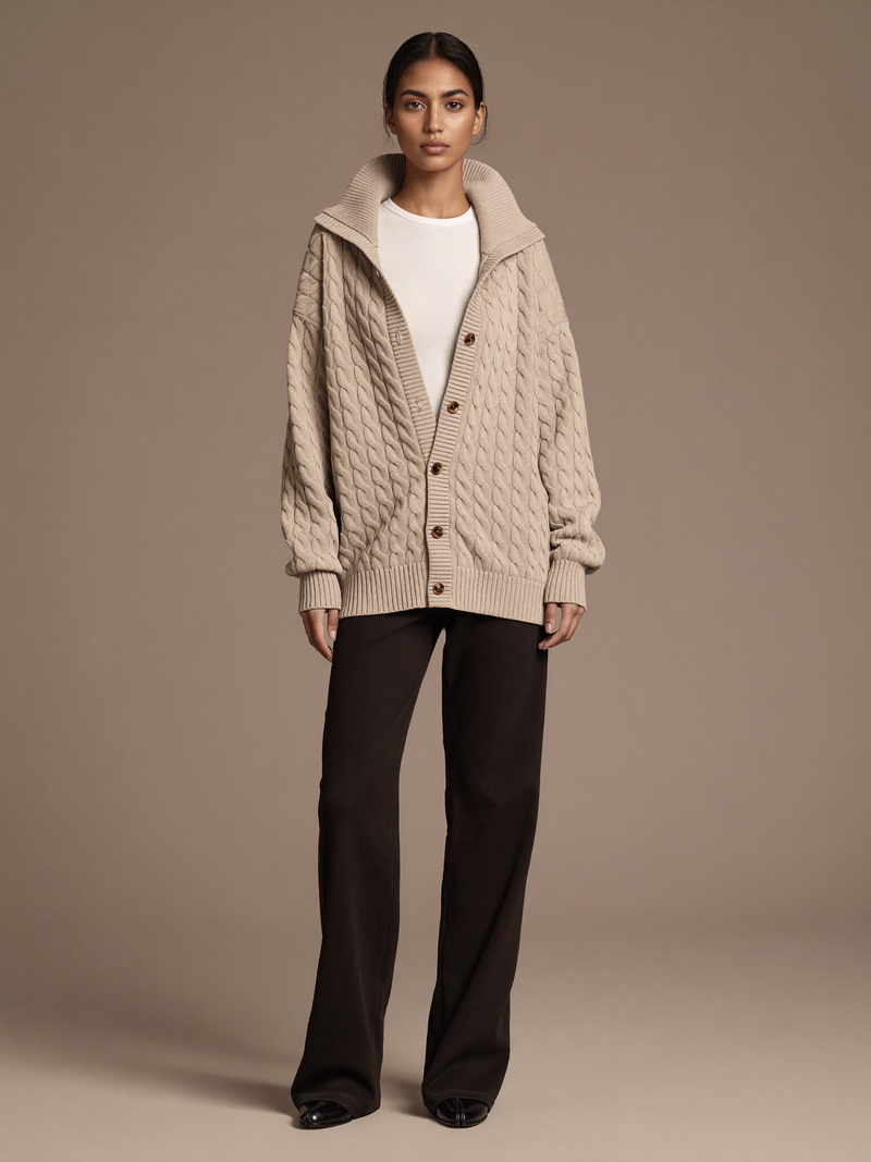 Women's Cotton Cardigan – Lightweight Breathable – Casual Layering Australia