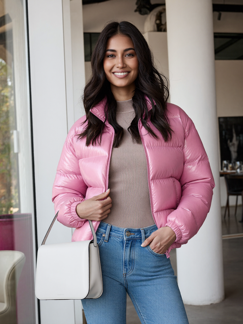 Women's Quilted Jacket – Lightweight Water-Repellent – Winter Australia
