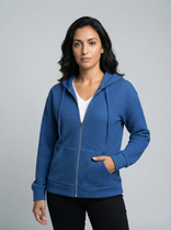 Women's Weatherproof Jacket – Insulated Water-Repellent – Winter Australia in Blue