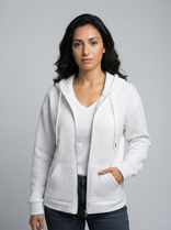 Women's Weatherproof Jacket – Insulated Water-Repellent – Winter Australia in White