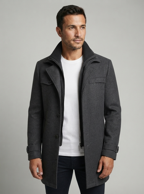 Winter Jacket – Waterproof Insulated – Regular Fit – Men's Cold Weather Outerwear Australia