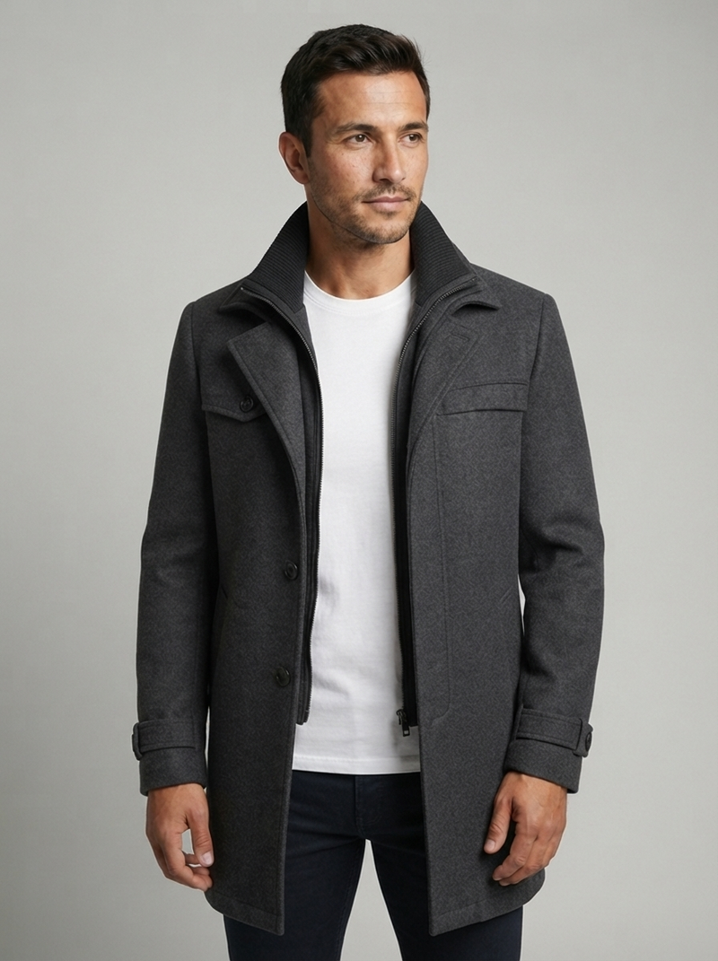 Winter Jacket – Waterproof Insulated – Regular Fit – Men's Cold Weather Outerwear Australia