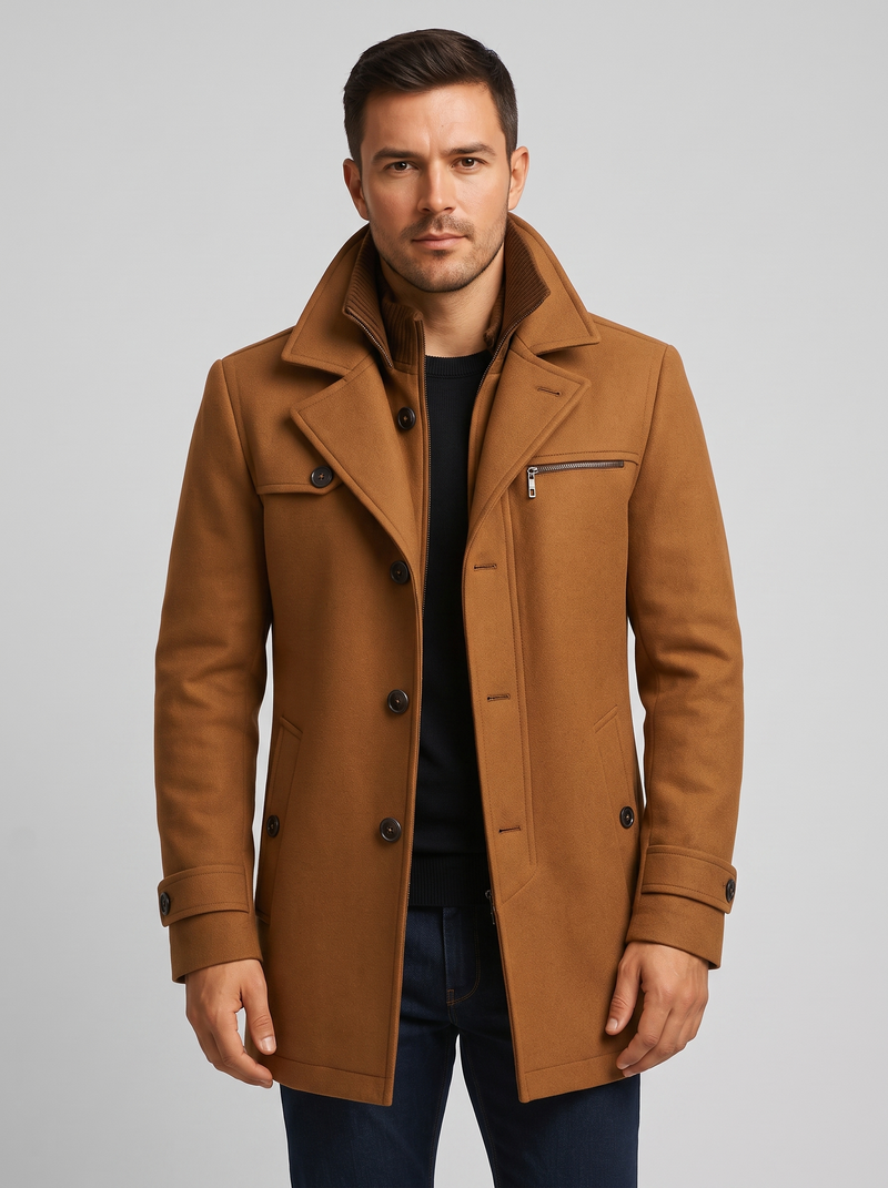 Winter Jacket – Waterproof Insulated – Regular Fit – Men's Cold Weather Outerwear Australia